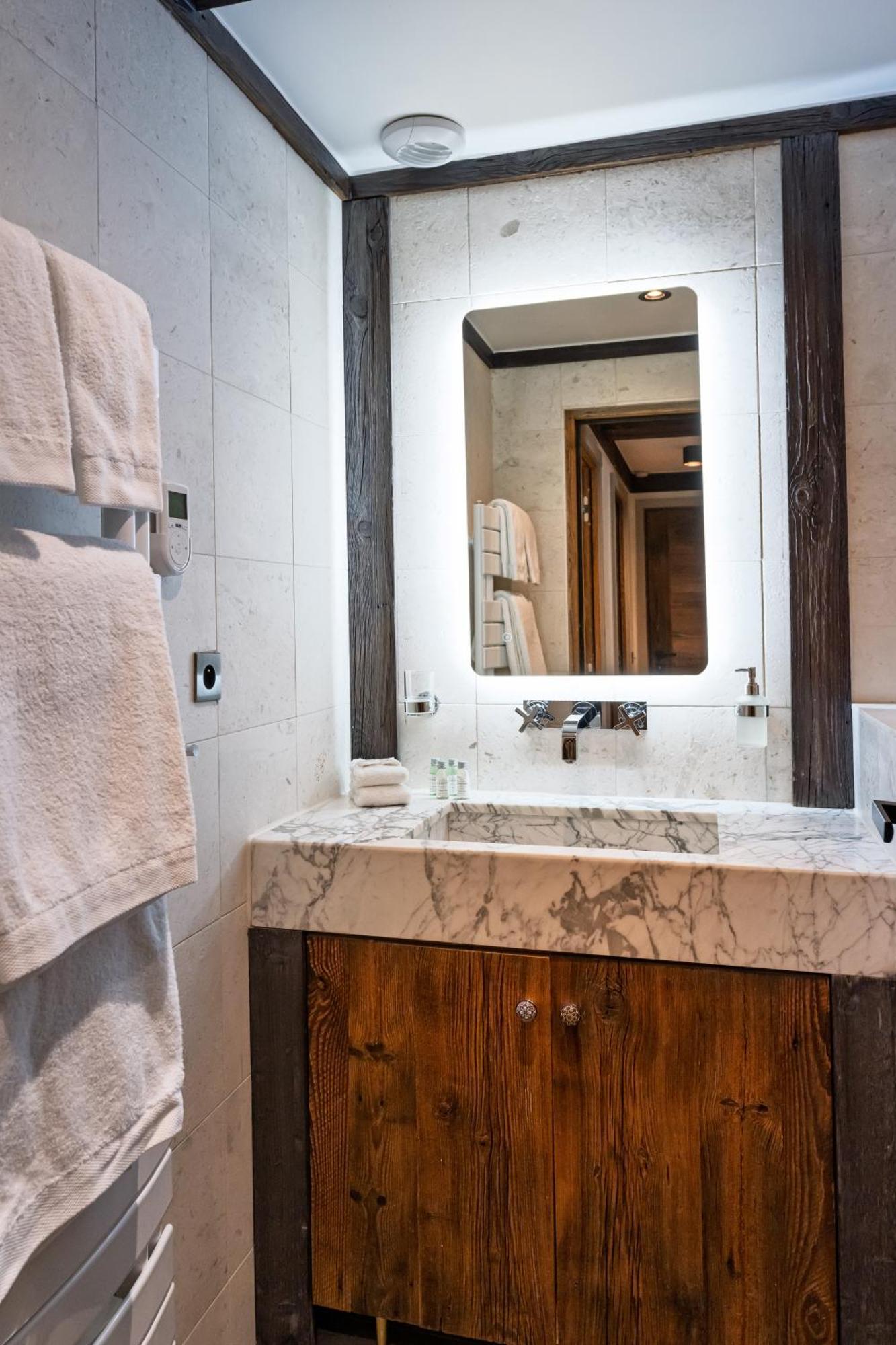 Luxury Suite 70M2 Balcon Courchevel1850 Parking Esterno foto