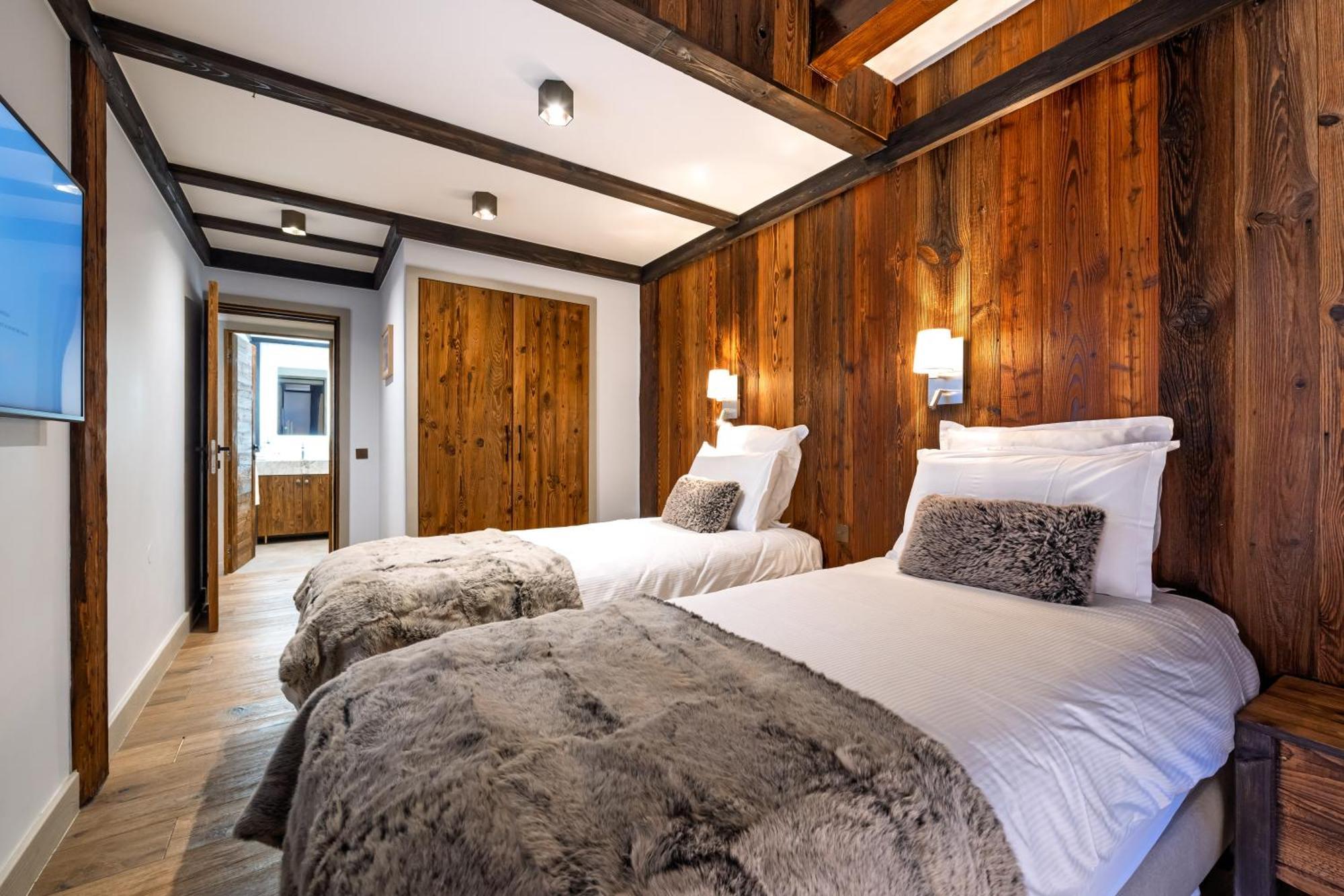 Luxury Suite 70M2 Balcon Courchevel1850 Parking Esterno foto
