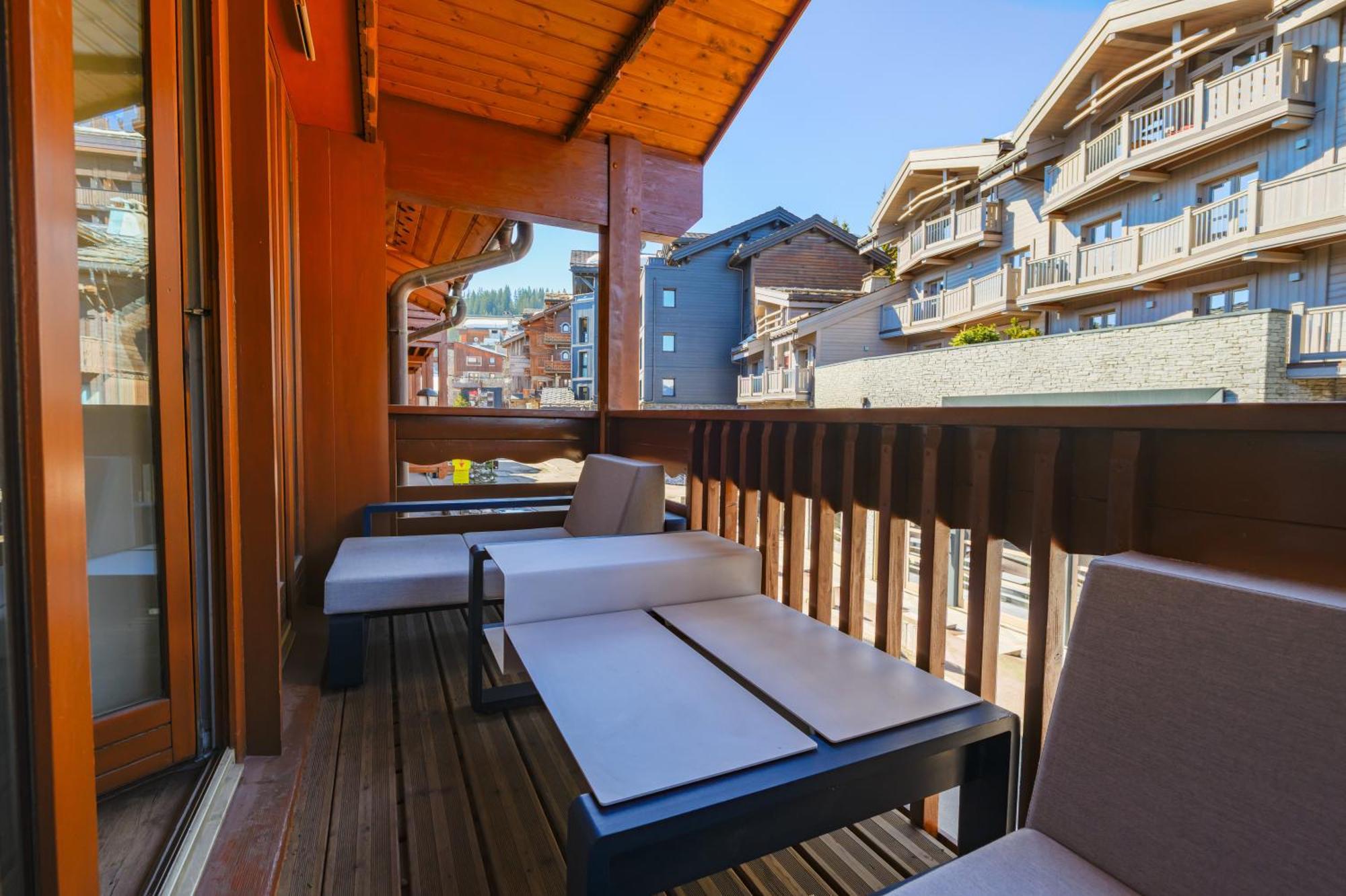 Luxury Suite 70M2 Balcon Courchevel1850 Parking Esterno foto