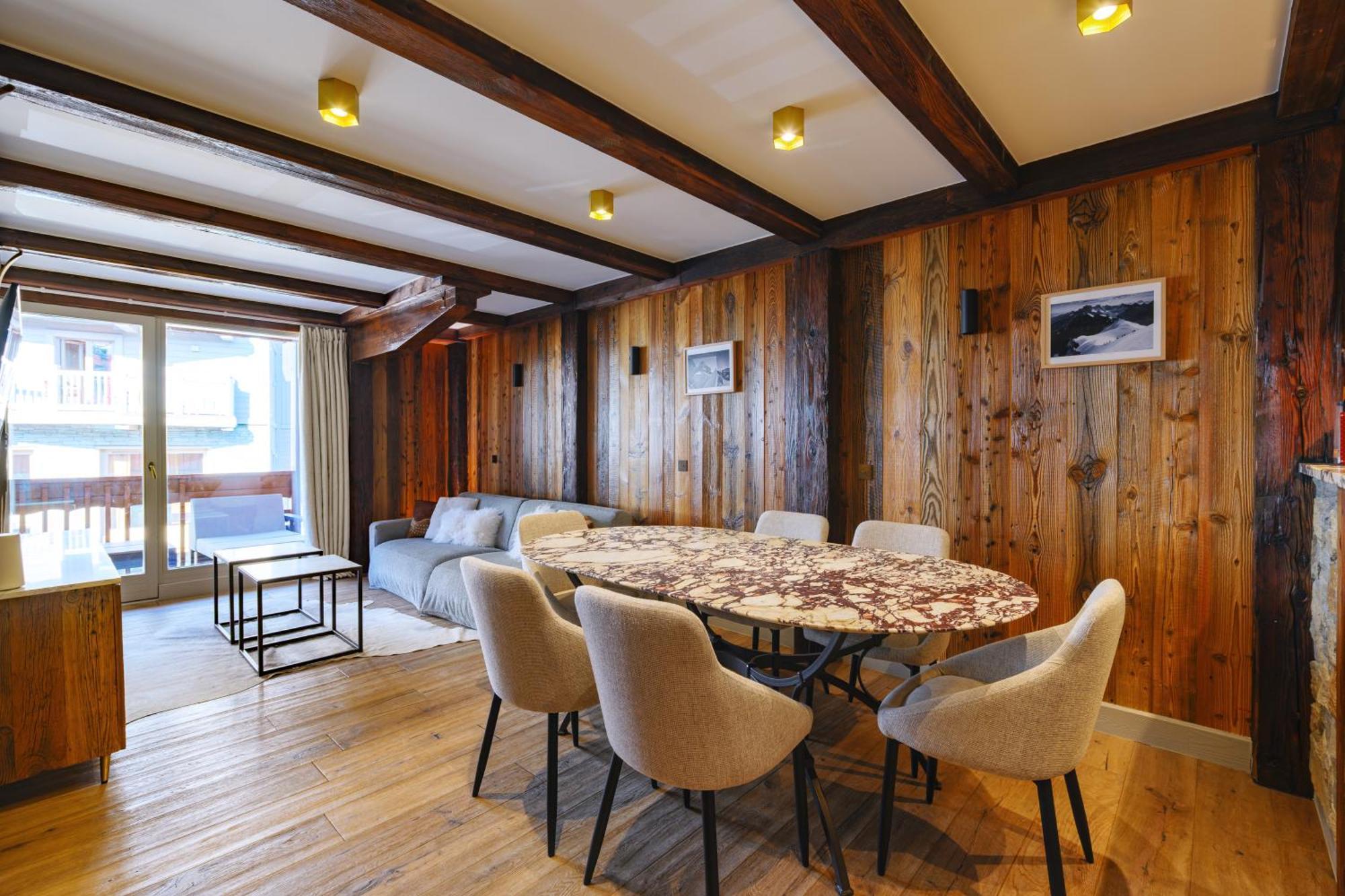 Luxury Suite 70M2 Balcon Courchevel1850 Parking Esterno foto